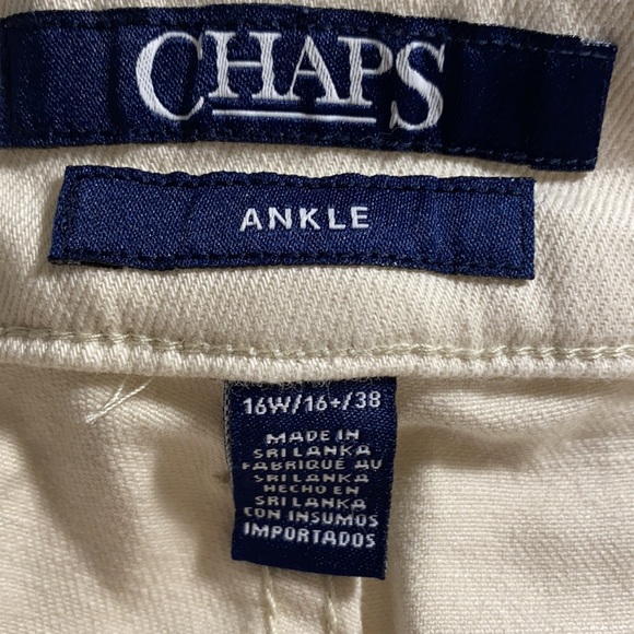 Chaps Plus Size Ankle Jeans - Picture 8 of 12